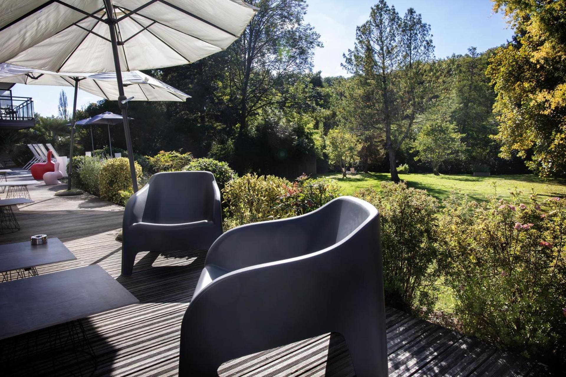 L'Aubiniere Hotel Restaurant & Spa Saint-Ouen-les-Vignes Exterior photo